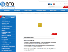 Tablet Screenshot of erakurumsal.com